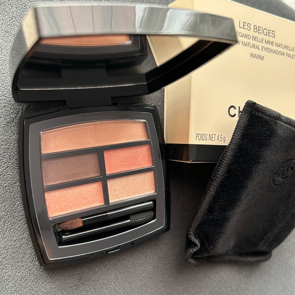 BNiB Chanel Les Beiges Natural Eyeshadow Palette Warm - Picture 2 of 2